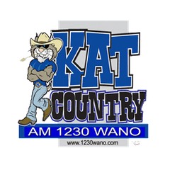 WANO Kat Country 1230 AM logo