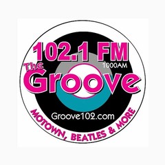 WGVY 102.1 The Groove logo