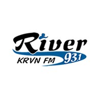 KRVN The River 93.1 FM logo