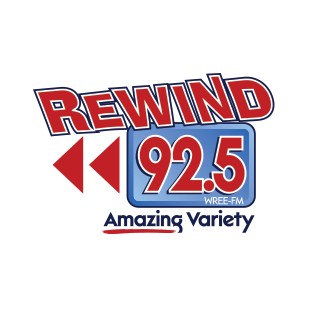 WREE Rewind 92.5 logo