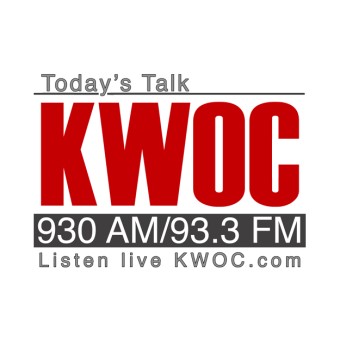 KWOC 93.3 FM & 930 AM logo