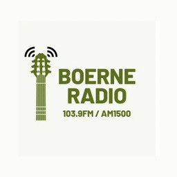 KBRN Boerne Radio 103.9 FM and 1500 AM logo