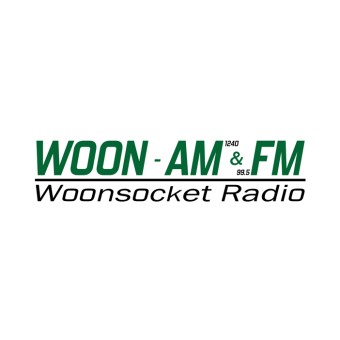 WOON 1240 Woonsocket Radio logo