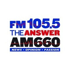 WORL AM 950 and FM 94.9 The Answer logo