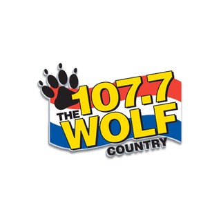 WPFX The Wolf 107.7 FM logo