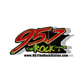 KMKO 95.7 The Rock Station logo