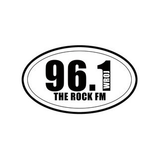 WROJ-LP The Rock FM logo