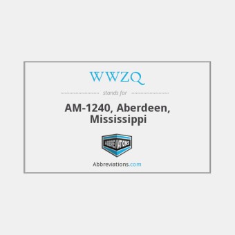 WWZQ 1240 AM logo