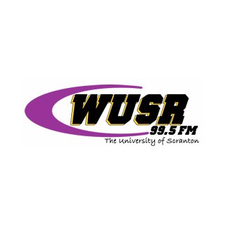 WUSR 99.5 FM logo