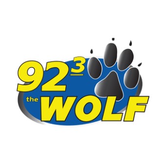 KMYY 92.3 The Wolf logo