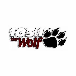 WWOF 103.1 The Wolf logo