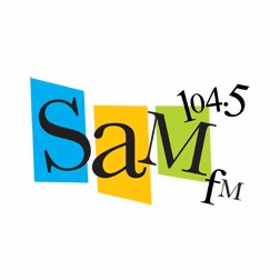 KKMX 104.5 Sam FM logo