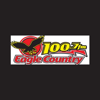 KHOK 100.7 Eagle Country logo