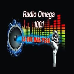 Radio Omega 100.1 FM logo