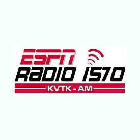 KVTK ESPN Radio 1570 logo