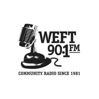 WEFT Champaign 90.1FM logo