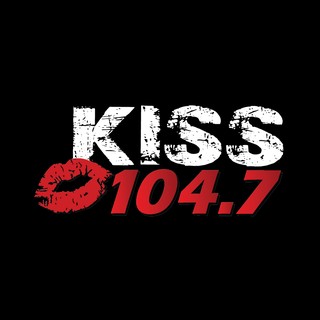 KXNC-FM Kiss 104.7 logo