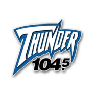 WGRX Thunder 104.5 FM logo