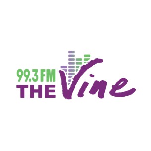 KVYN 99.3 FM The Vine logo
