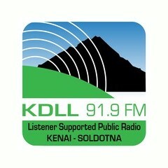 KDLL Kenai and Soldonta 91.9 FM logo