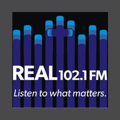 REAL 102.1 FM logo