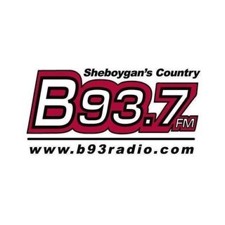 WBFM Sheboygan's Country B 93.7 FM logo