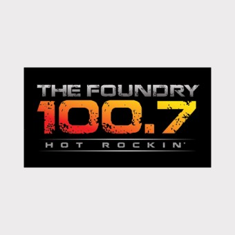 The Foundry 100.7 logo
