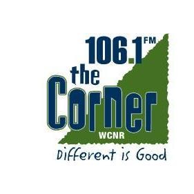 WCNR The Corner 106.1 FM logo