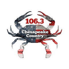 WCEM Chesapeake Country 106.3 logo