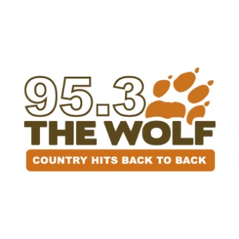 WLFK 95.3 The Wolf logo