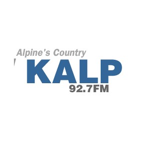 KALP Alpine's Country 92.7 FM logo