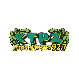 KTPZ Music Monster 92.7 FM logo