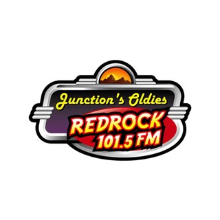 KGJX Redrock 101.5 FM logo