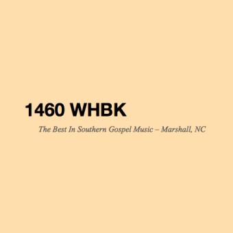 WHBK Solid Gospel 1460 AM logo