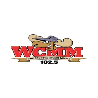 WCMM 102.5 The Moose logo