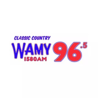 WAMY 96.5 - 1580 AM logo