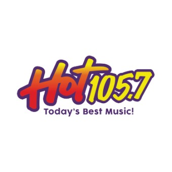 WHTI Hot 105.7 logo
