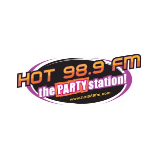 KRVC Hot 98.9 FM logo