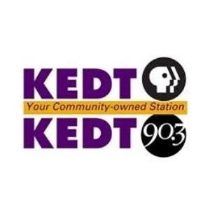 KEDT Public Radio 90.3 FM logo