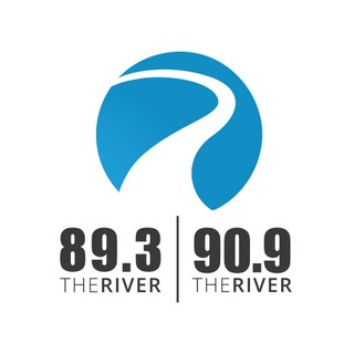 89.3 & 90.9 the River logo