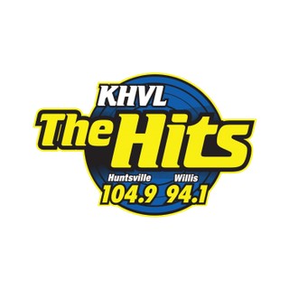 KHVL The Hits 104.9 & the new 94.1 FM logo