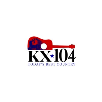 KXNP KX 104 FM logo