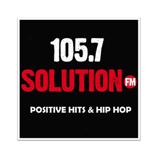 WHMX 105.7 Solution FM logo
