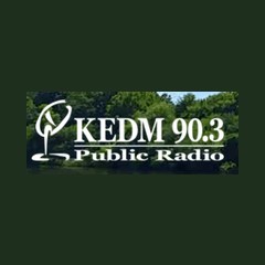 KEDM Public Radio 90.3 FM logo