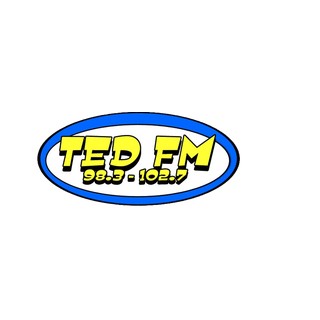 KXGT Ted 98.3 & 102.7 FM logo