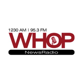 WHOP NewsTalk 1230 AM & 95.3 logo