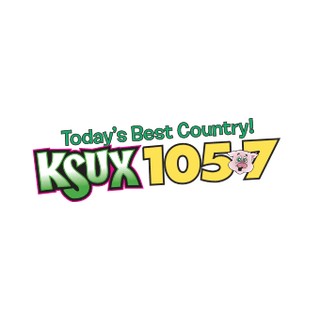 KSUX 105.7 FM logo