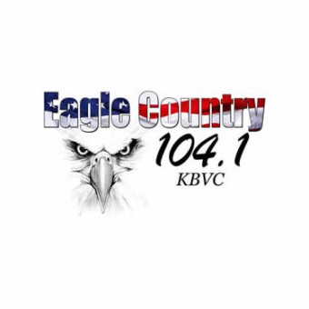KBVC Eagle Country 104.1 FM logo