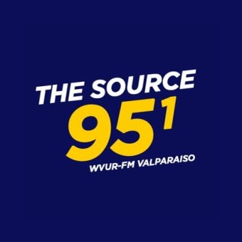 WVUR-FM The Source 95 WVUR logo