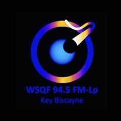 WSQF 94.5 FM Blink Radio Key Biscayne logo